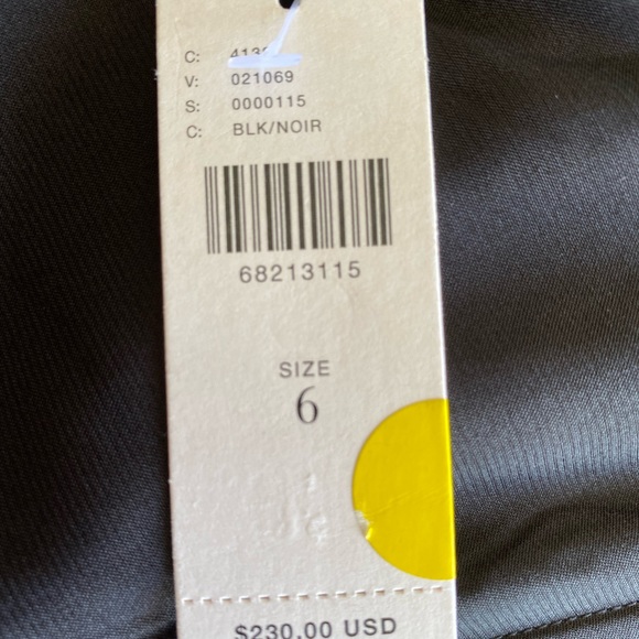 ANTHROPOLOGIE Black Lace Strapless Dress 6 - Picture 12 of 12